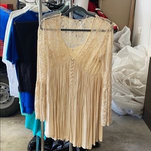Women’s Cream Free People Dress size small